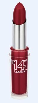 Maybelline New York Superstay 14 hour Lipstick, Timeless Crimson, 0.12