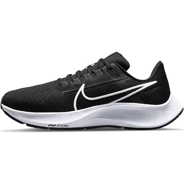 Nike Air Zoom Pegasus 38 Black White (Women's)