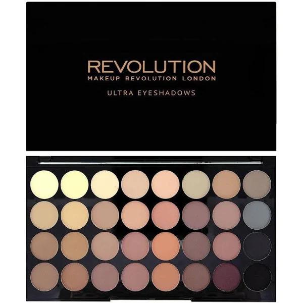 Makeup Revolution Ultra 32 Eyeshadow Palette Flawless Matte 16g