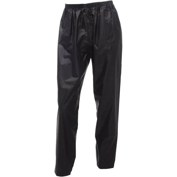 Regatta - Black Stormbreak Waterproof Overtrousers