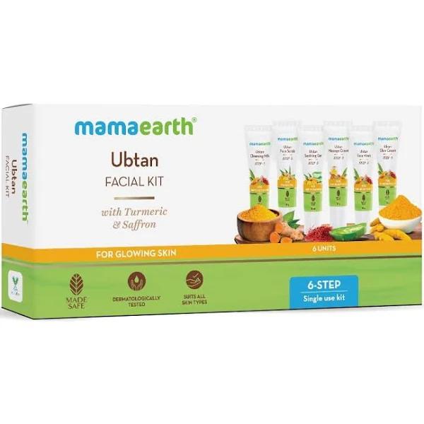 Mamaearth Ubtan Facial Kit with Turmeric & Saffron For Glowing Skin - Kit