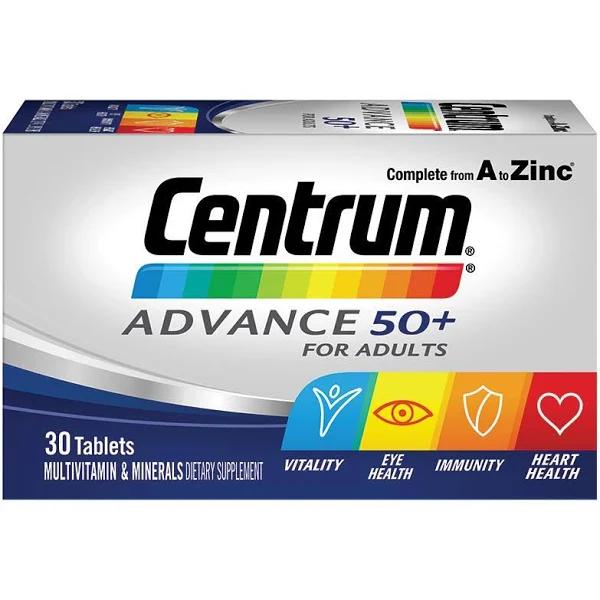 Centrum Advance 50+ 30 Tablets