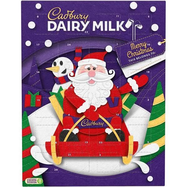 Cadbury Dairy Milk Chocolate Advent Calendar 90 Grams