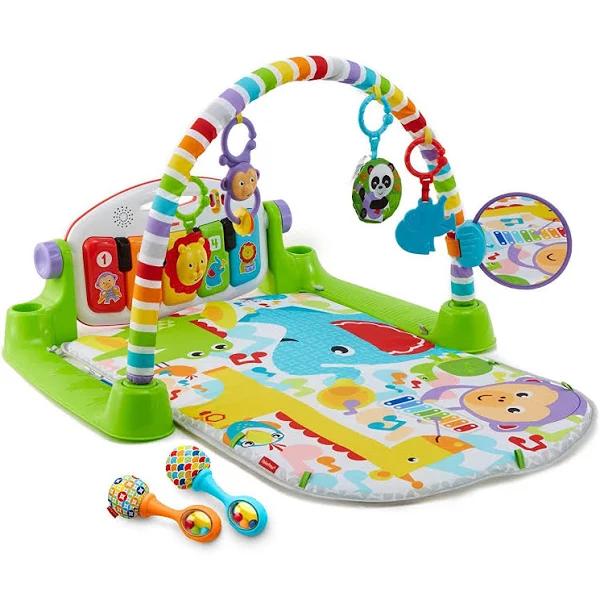 Fisher-Price Deluxe Kick & Play Piano Gym & Maracas