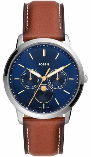 Fossil Neutra Minimalist Silver Watch FS5907