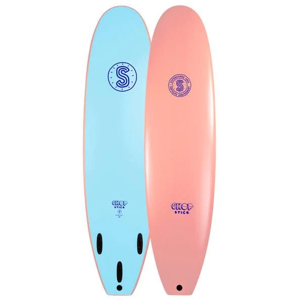 Softlite Chop Stick Softboard (Size: 7'6, Color: Peach)