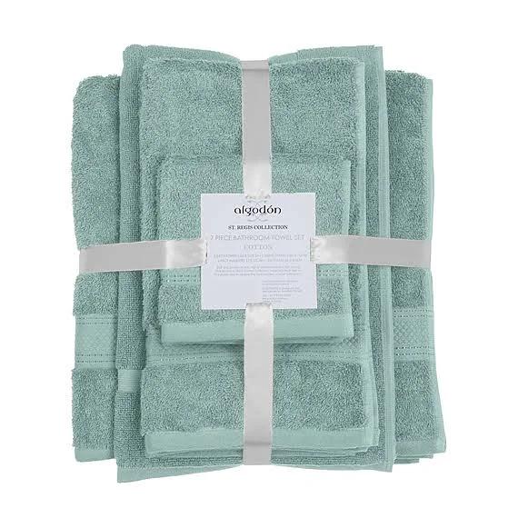 Algodon St Regis Set of 7 Bath Towel Set Marine by Freedom