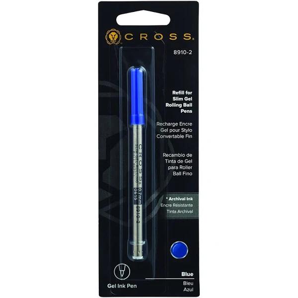 Cross Slim Blue Gel Rollerball Refill