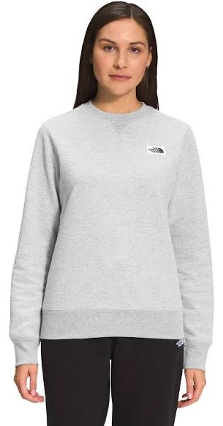 The North Face Women's Heritage Patch Crew Grey Medium