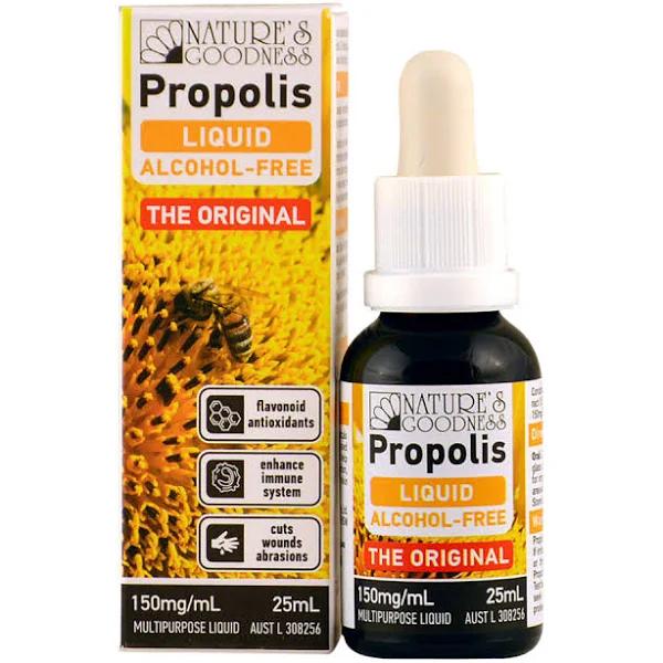 Nature's Goodness Propolis Liquid Alcohol Free 150mg 25ml