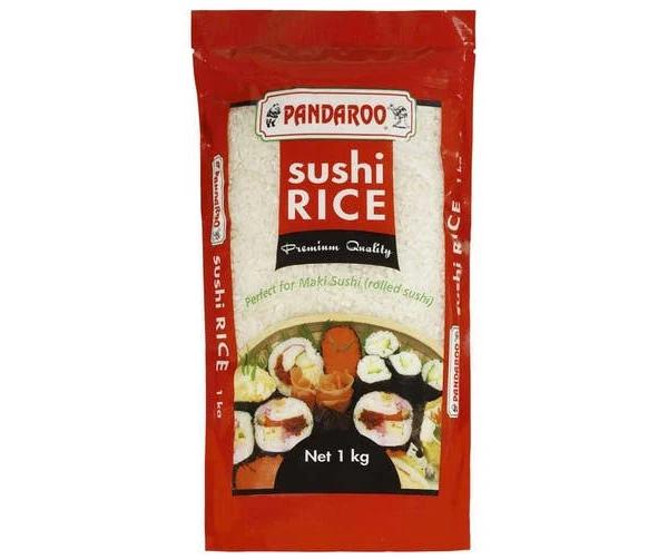 Pandaroo Sushi Rice 1kg Short Grain Gluten Free Japanese Cuisine Cooking Food