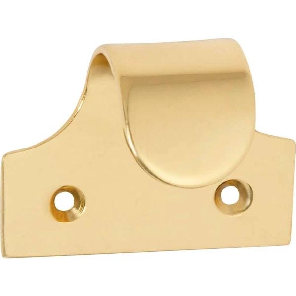 Tradco Sash Lift Classic Large Polished Brass