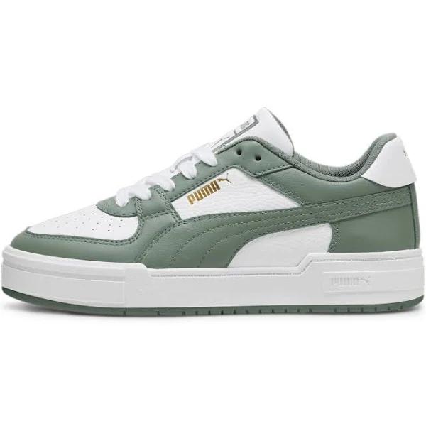 Ca Pro Classic Unisex Sneakers in White/Eucalyptus, Size 8, Textile by Puma