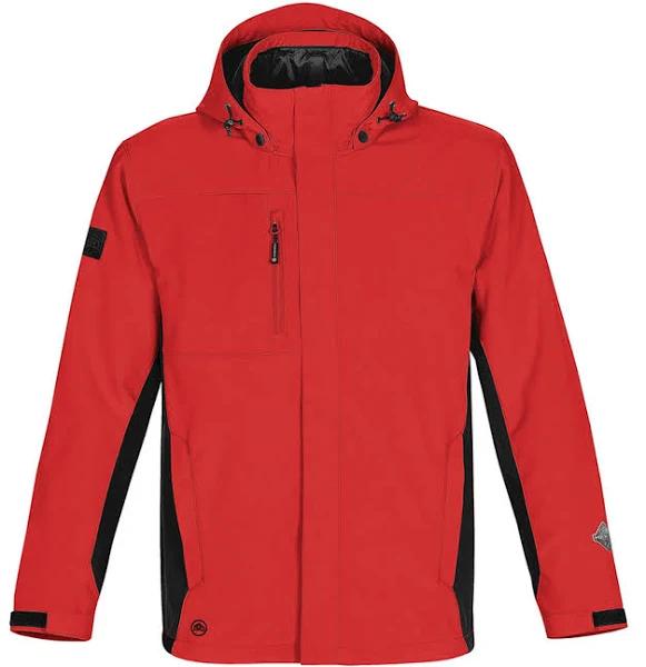 Custom Stormtech Men's Stadium Red/Black Atmosphere 3-in-1 System Jacket