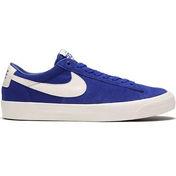 Nike SB Blazer Low GT Blue/White Shoes - Size 6 - 400 Game royal/black/game royal/su