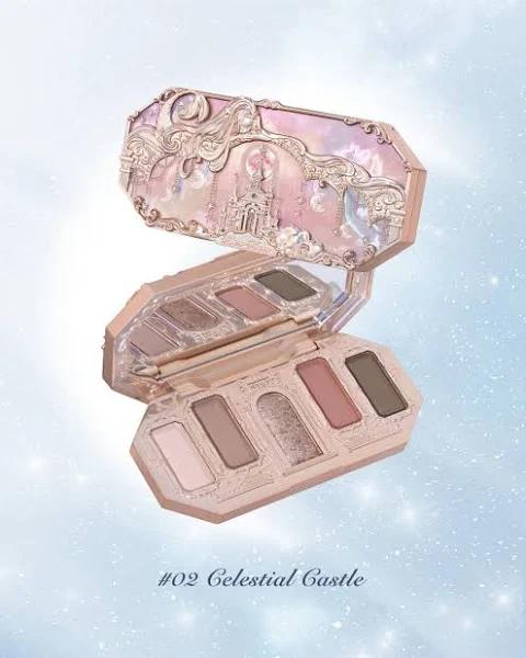 Flower Knows | Moonlight Mermaid 5 Color Eyeshadow Palette 02 Sky City 天空城