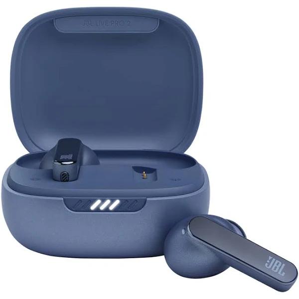 JBL Live Pro 2 TWS True Wireless Noise Cancelling Earbuds - Blue