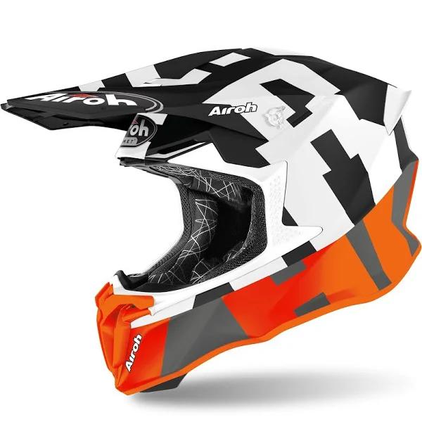 Airoh Twist 2.0 Frame Orange Matt Helmet - 2XL