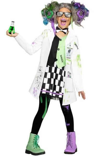 Mad Scientist Girls Costume / Large