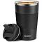 Travel Coffee Mug Spill Proof 12 oz (380ml), Insulated Coffee Mug With Leakproof Lid, Stainless Steel Vacuum Insulated Tumbler Thermal Coffee Cup