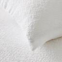 Kmart Boucle Quilt Cover Set - Super King Bed, White