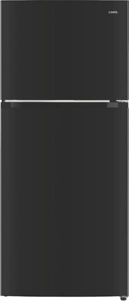 CHiQ CTM407NB3 410L Top Mount Fridge (Black)