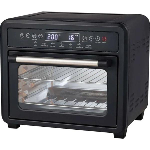 Healthy Choice 23L Digital Air Fryer Convection Oven in Silver Black