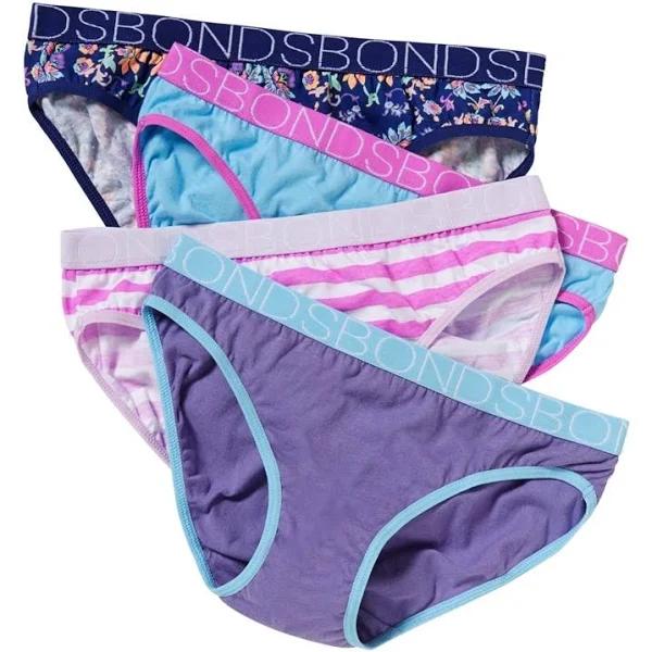 Bonds Girls Bikini 4 Pack - Gypset Cutie