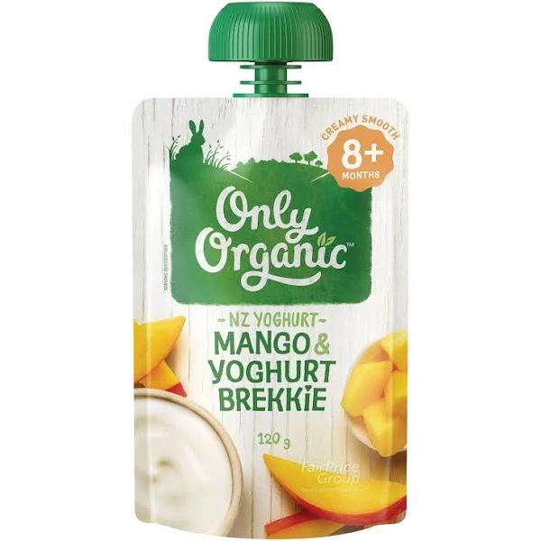 Only Organic Mango & Yoghurt Brekkie 8+ Months - 120g