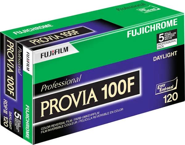 Fuji Provia RDPIII 100F 120MM Color Slide Film, 5-Pack #16326092