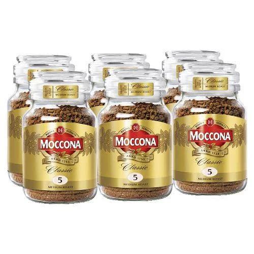 Moccona Classic Medium Roast Coffee 400g Jar 6 Pack