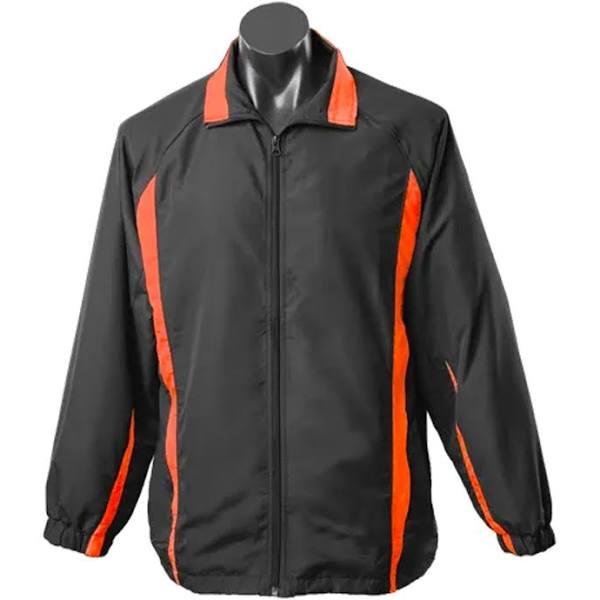 Eureka Mens Tracktops - 1604 Black/Orange / 3XL