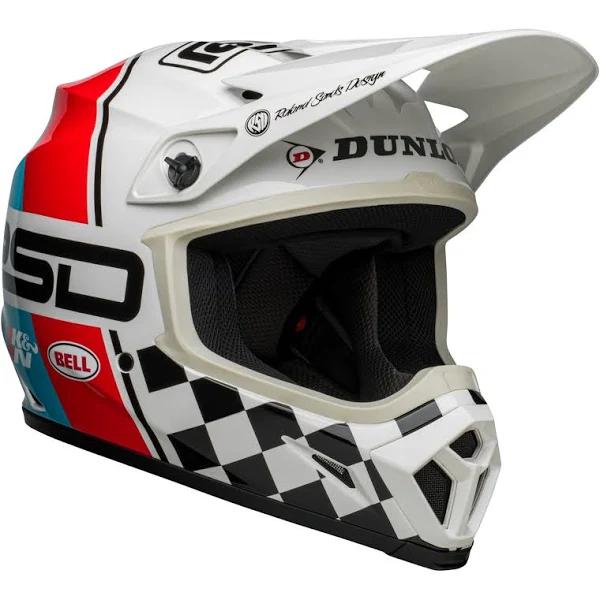 Bell MX-9 MIPS RSD Rally Black White Helmet