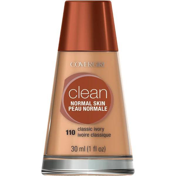 Covergirl Clean Liquid Foundation 110 Classic Ivory