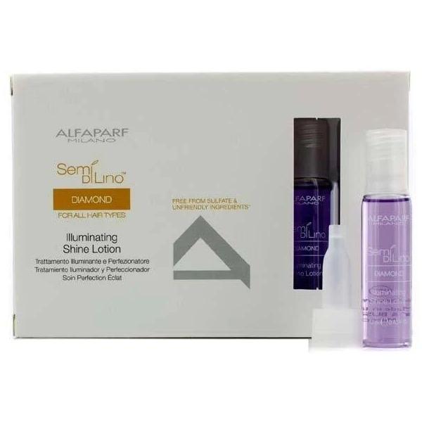 Alfaparf Semi Di Lino Diamond Illuminating Shine Lotion (For All Hair Types) 12x13ml