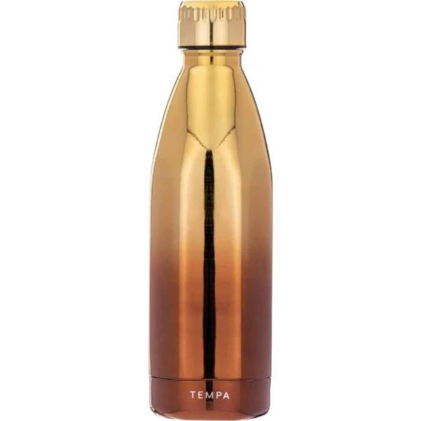 Tempa Asher Stainless Steel Double Walled Drink Bottle - Gold 500ml