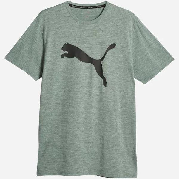 Puma Train Favourite Heather Cat Tee S / Eucalyptus Heather