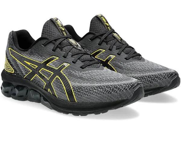 ASICS Men's Gel-Quantum 180 VII - Sportstyle Sneakers - Black/Tai Chi Yellow 12.5