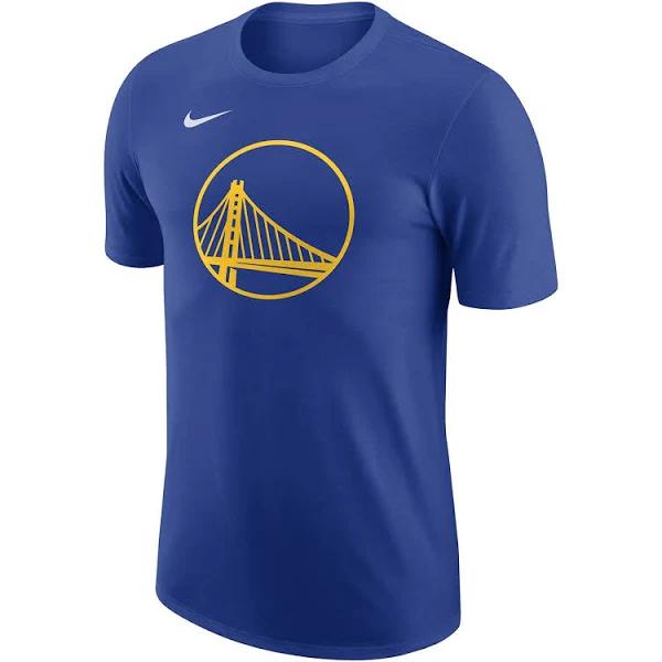 Nike Golden State Warriors Icon NBA Logo T-Shirt - Blue XS