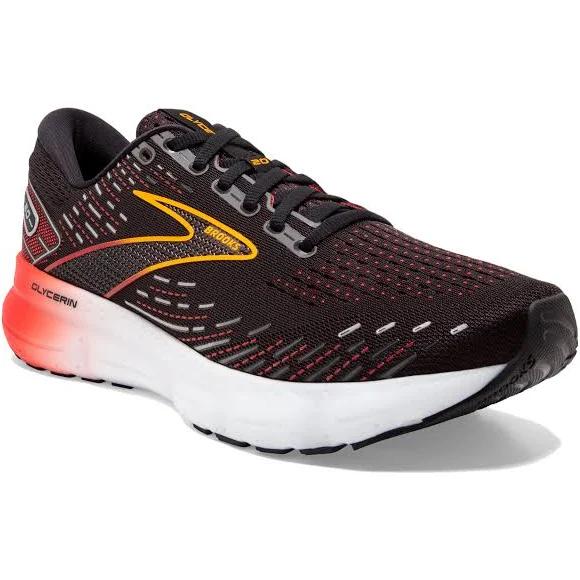 Brooks Mens Glycerin 20, 10 / Black