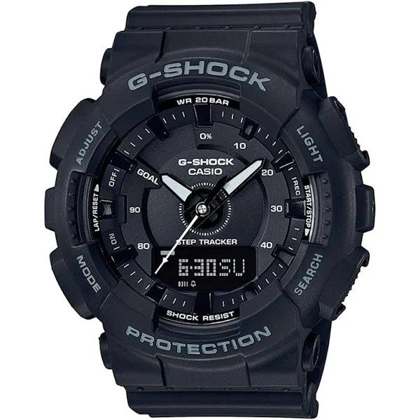 Casio G-Shock Black Men's Watch - GMAS130-1A