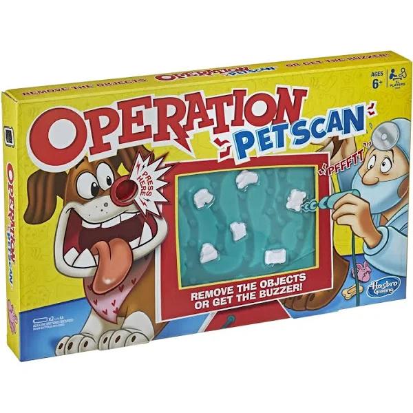 Operation Pet Scan Board Game