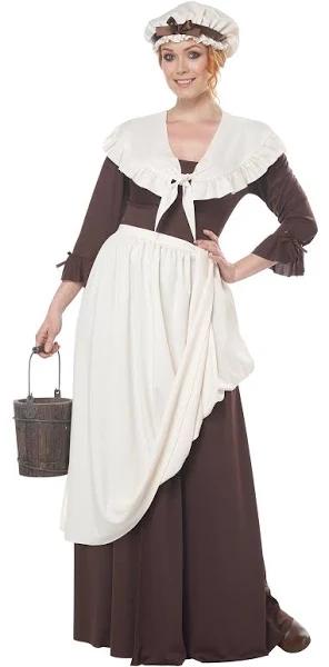 Colonial Village Woman Adult Costume