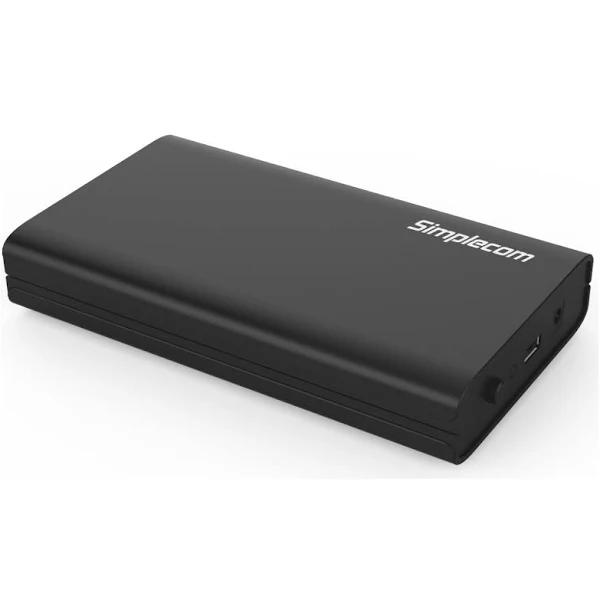 Simplecom SE301 3.5" SATA to USB 3.0 Hard Drive Docking Enclosure (Black)