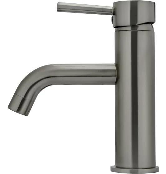 Meir | Round Basin Mixer Curved - Shadow