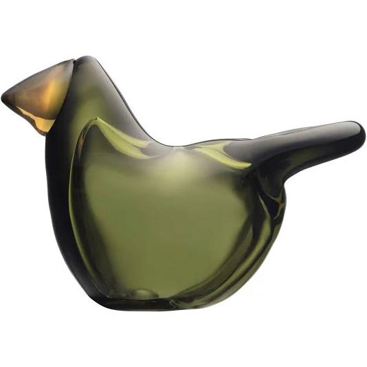 Iittala Birds by Toikka Flycatcher, Moss Green - Copper