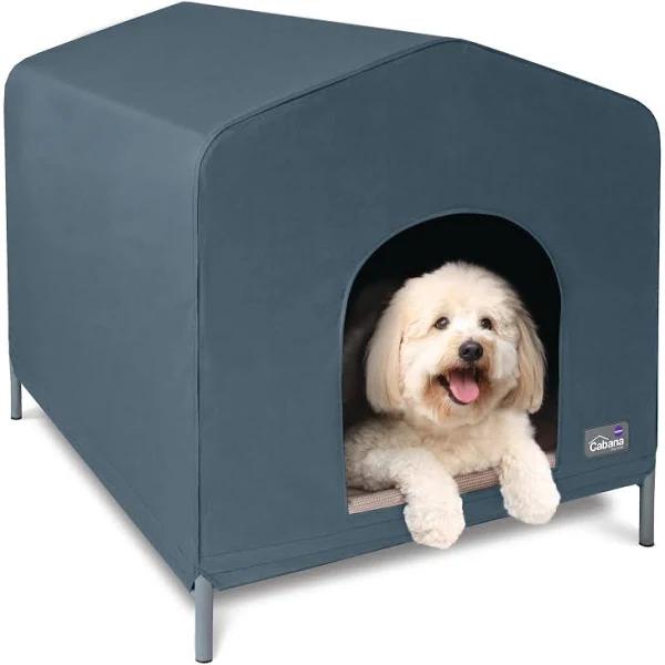 Kazoo Cabana Dog House Cobalt Large