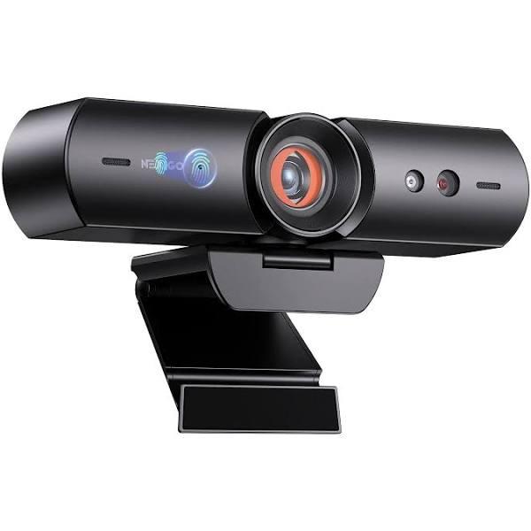 NexiGo HelloCam, 1080p Webcam With Windows Hello, True Privacy, Automatic Electronic Shutter, Computer Camera, Microphone, Facial Enhancement, HD USB