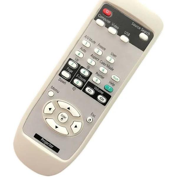 Remote Control Fit For Epson Eb-450wi Eb-455wi Eb-475wi Eb-460i Lcd