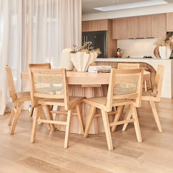 Hallie Dining Chair Natural by Freedom